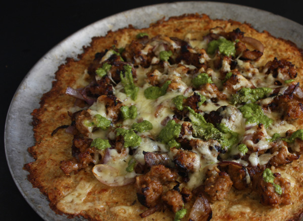 Cauliflower Pizza Crust Recipe - Mince Republic