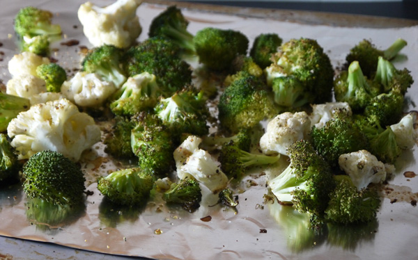 Roasted Broccoli and Cauliflower Recipe - Mince Republic