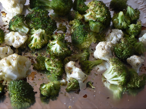 Roasted Broccoli and Cauliflower Recipe - Mince Republic