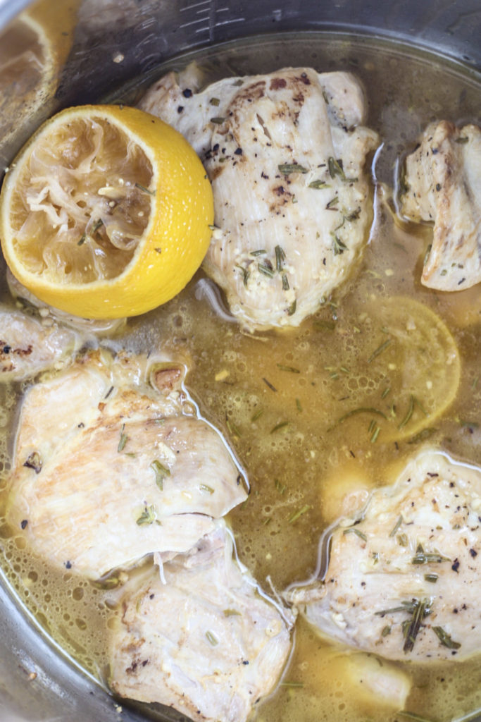 Lemon Chicken Thighs (Instant Pot) Recipe from Mince Republic