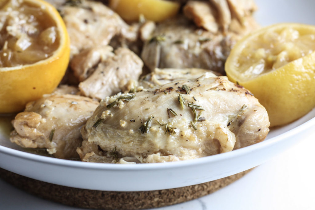Lemon Chicken Thighs (Instant Pot) Recipe from Mince Republic