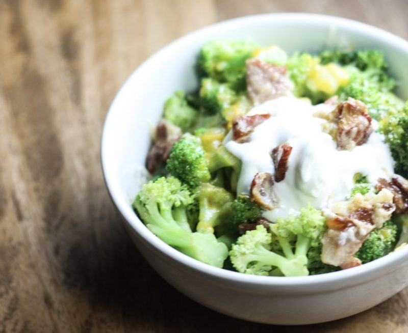 Loaded Broccoli recipe | A great way to upgrade broccoli! #keto #lowcarb | mincerepublic.com
