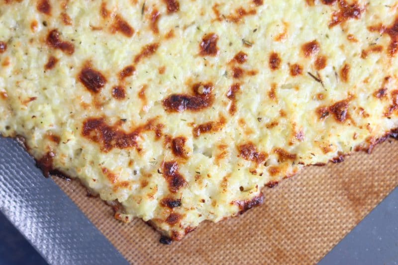 Cheesy Cauliflower Breadsticks