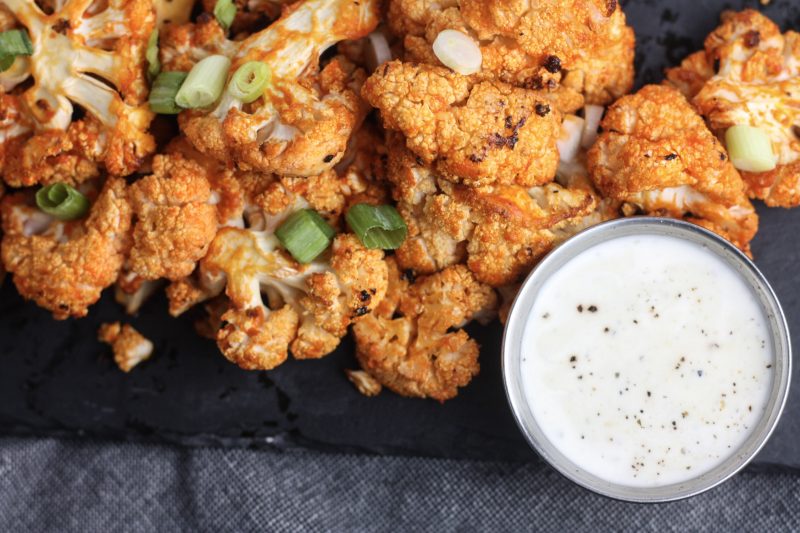 Buffalo Cauliflower Recipe (Ketogenic, Paleo) Mince Republic