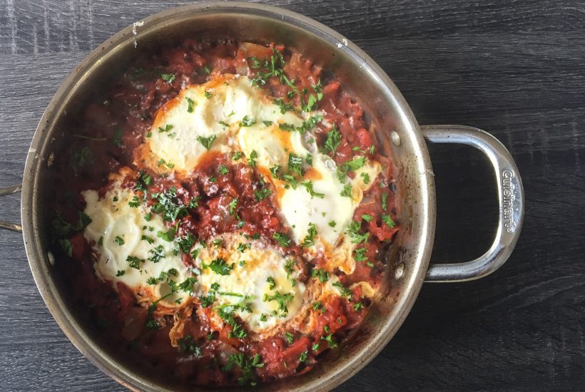 Shakshuka (Eggs in Purgatory) Recipe from Mince Republic