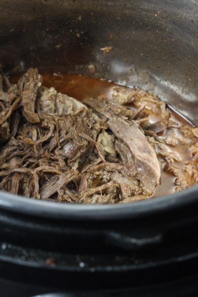Instant Pot Mexican Shredded Beef Recipe via Mince Republic