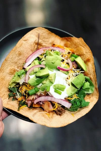 The Best Taco Salad recipe | #lowcarb #keto | mincerepublic.com