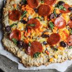 Keto Pizza Dough Recipe | Holds up to toppings and handheld like regular pizza! | #lowcarb #keto | mincerepublic.com