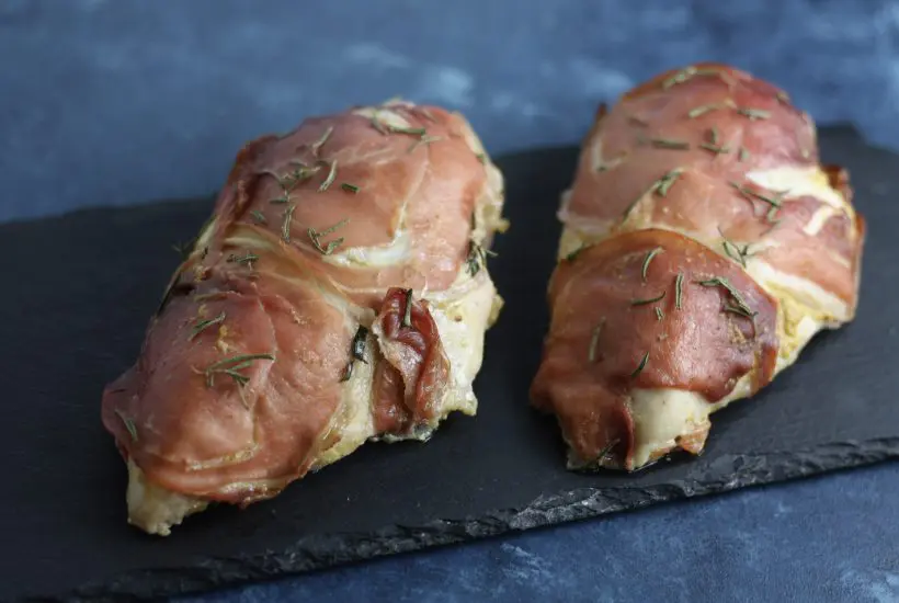 Prosciutto Wrapped Chicken with Rosemary | #lowcarb #paleo #keto | mincerepublic.com