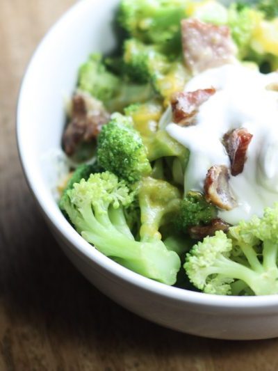 Loaded Broccoli recipe | A great way to upgrade broccoli! #keto #lowcarb | mincerepublic.com