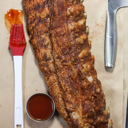 Instant Pot Ribs Recipe | Made with a delicious Coffee BBQ rub or other rub of your choice, these ribs are fall off the bone good! #lowcarb #keto #paleo | mincerepublic.com