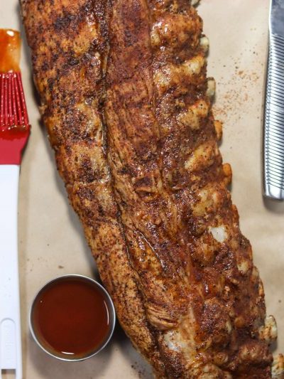 Instant Pot Ribs Recipe | Made with a delicious Coffee BBQ rub or other rub of your choice, these ribs are fall off the bone good! #lowcarb #keto #paleo | mincerepublic.com