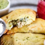 Chile Verde Chicken Empanadas Recipe | #keto #lowcarb | mincerepublic.com