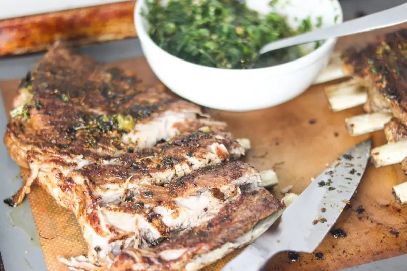 Ribs with Chimichurri Recipe |