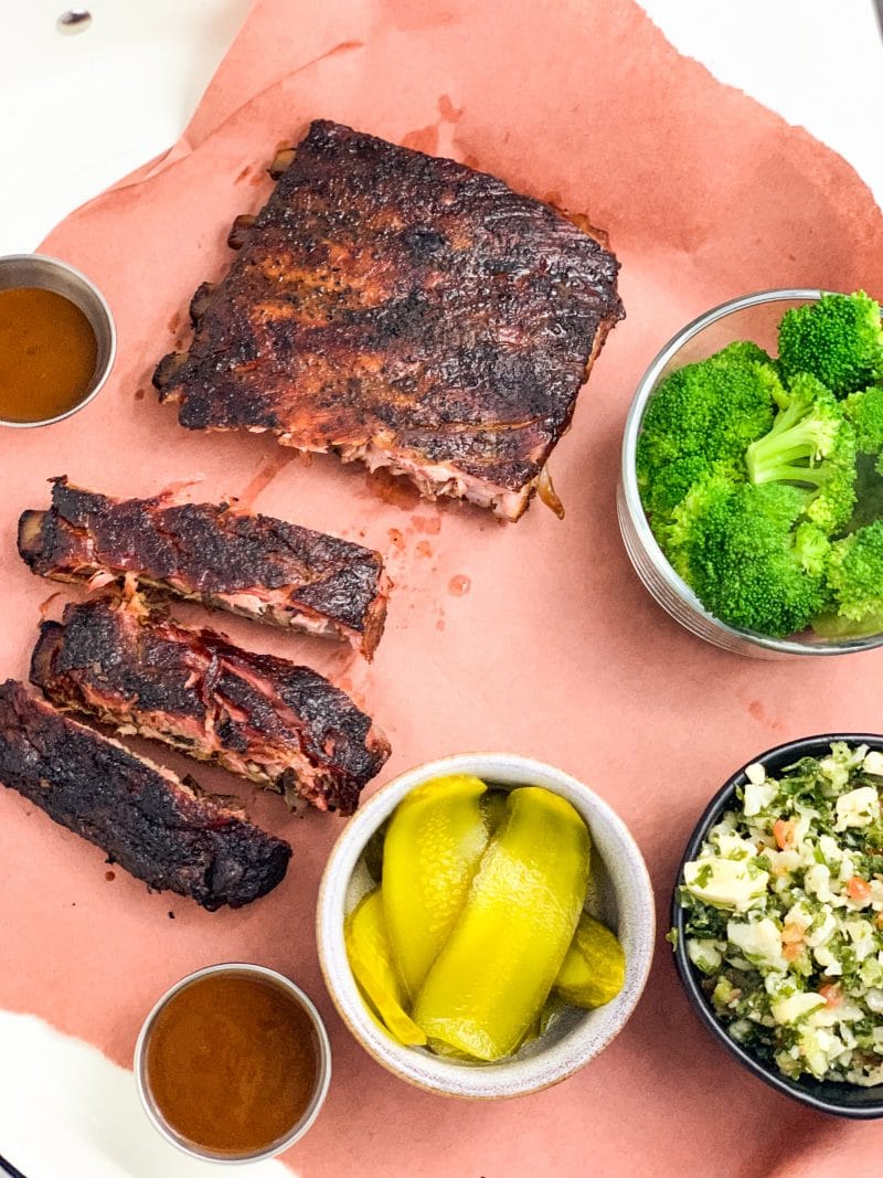 Easy Smoked St Louis Style Ribs | mincerepublic.com